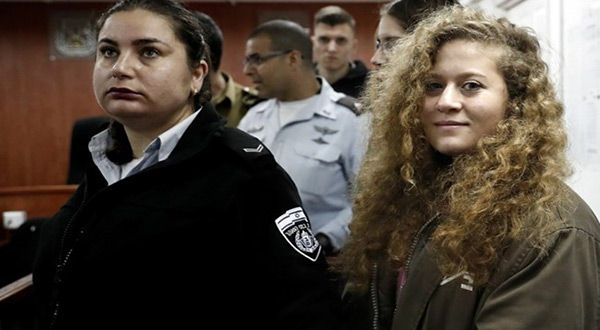 Ahed Tamimi in court